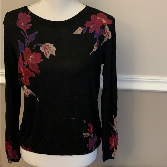 Daniel Rainn Floral Sweater 